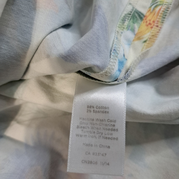 Talbots Petite Floral Pleated Skirt 4P - Picture 5 of 9